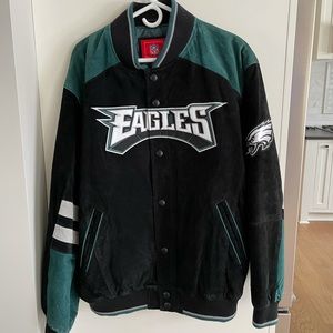 NFL Philadelphia Eagles Suede Jacket